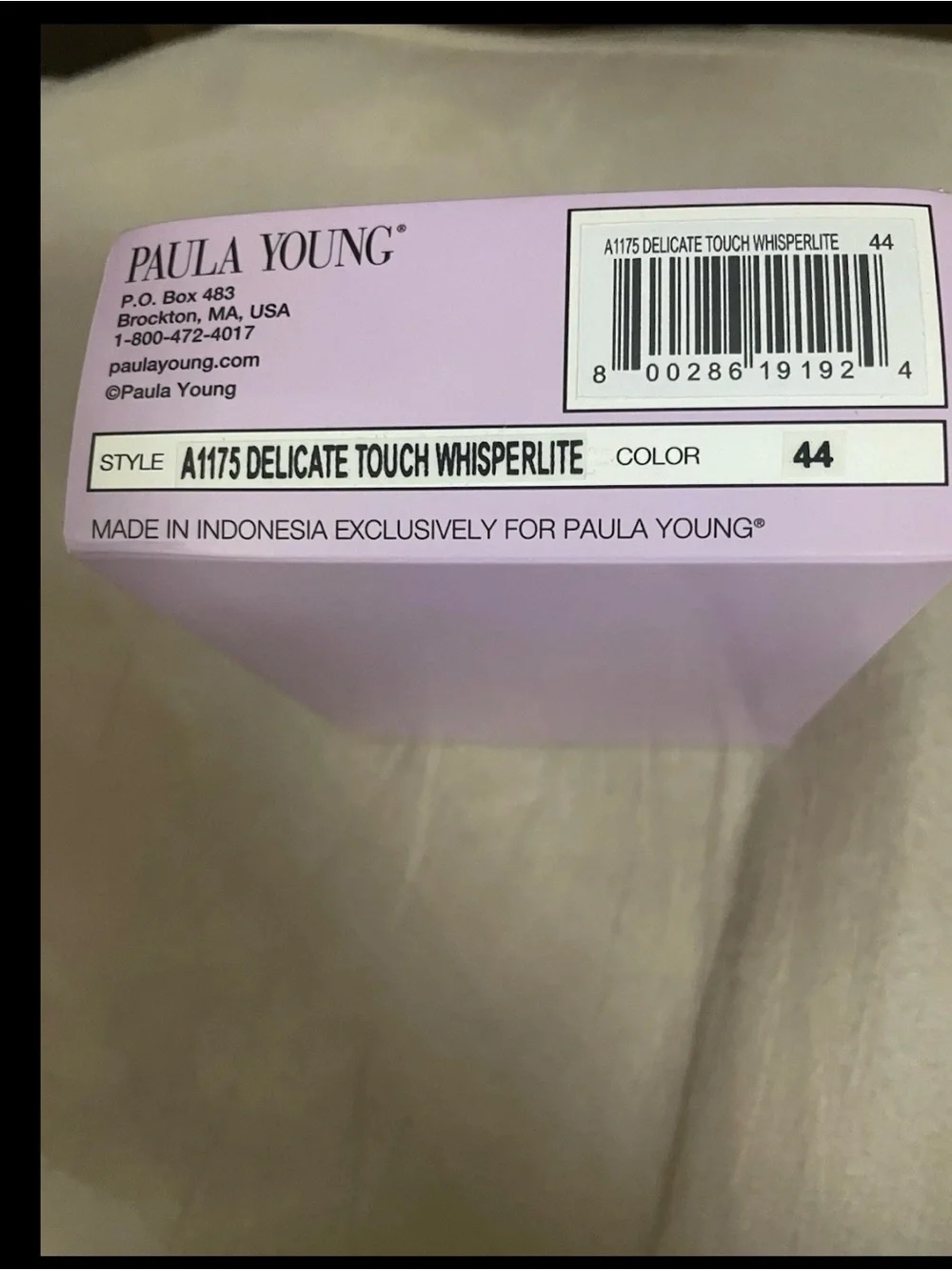 NEW PAULA YOUNG Delicate Touch Whisperlite Synthetic Topper Color 44 Brown/Gray